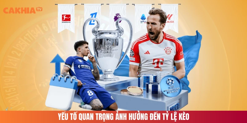 Yếu tố quan trọng ảnh hưởng đến tỷ lệ kèo